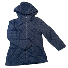 Load image into Gallery viewer, Girls Target, navy quilted jacket / coat, EUC, size 8,  