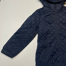 Load image into Gallery viewer, Girls Target, navy quilted jacket / coat, EUC, size 8,  