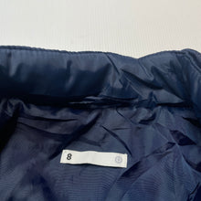 Load image into Gallery viewer, Girls Target, navy quilted jacket / coat, EUC, size 8,  