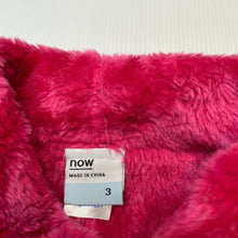 Load image into Gallery viewer, Girls Now, vintage embroidered faux fur lined, faux suede vest, EUC, size 3,  