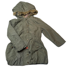 Load image into Gallery viewer, Girls Lee Cooper, khaki lightweight jacket / coat, FUC, size 5,  