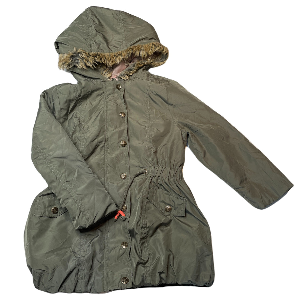 Girls Lee Cooper, khaki lightweight jacket / coat, FUC, size 5,  