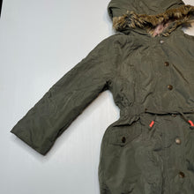 Load image into Gallery viewer, Girls Lee Cooper, khaki lightweight jacket / coat, FUC, size 5,  