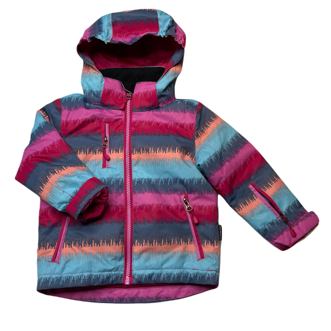 Girls Crane, Snow Extreme colourful ski jacket, EUC, size 2,  