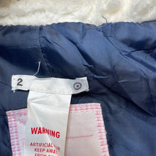 Load image into Gallery viewer, Girls Target, navy duffle coat / jacket, EUC, size 2,  