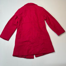 Load image into Gallery viewer, Girls Target, red wool blend jacket / coat, L: 60cm, EUC, size 6,  