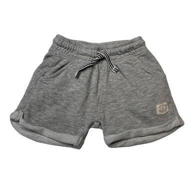 Boys Dymples, grey marle shorts, elasticated, FUC, size 0,  