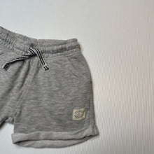 Load image into Gallery viewer, Boys Dymples, grey marle shorts, elasticated, FUC, size 0,  