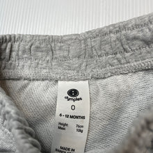 Load image into Gallery viewer, Boys Dymples, grey marle shorts, elasticated, FUC, size 0,  