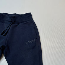 Load image into Gallery viewer, unisex Bonds, navy track pants, elasticated, FUC, size 0,  
