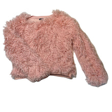 Load image into Gallery viewer, Girls Art Class, lined faux fur sweater / jumper, GUC, size 10-12,  