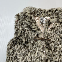 Load image into Gallery viewer, Girls Target, lined faux fur vest / jacket, GUC, size 2,  