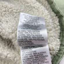 Load image into Gallery viewer, Girls Roxy, fleece lined khaki cotton jacket / coat, GUC, size 6,  