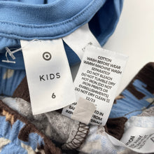 Load image into Gallery viewer, Boys Target, winter pyjamas, mammoths, GUC, size 6,  