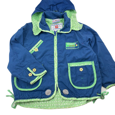 Girls Lego, vintage lightweight hooded jacket / coat, GUC, size 5,  
