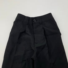 Load image into Gallery viewer, Boys Blue Sky, black suit/formal pants, elasticated, Inside leg: 32.5cm, EUC, size 2,  