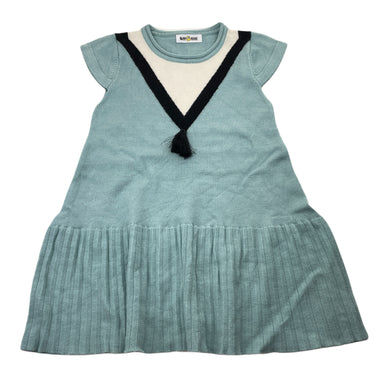 Girls Budou Doll, soft feel lightweight knit dress, GUC, size 6, L: 55cm