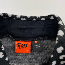 Load image into Gallery viewer, Girls Fun Spirit, black &amp; white skirt, elasticated, L: 24cm, GUC, size 5,  