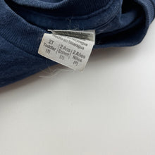 Load image into Gallery viewer, Boys Gildan, navy cotton tee / top, wash fade, FUC, size 2,  