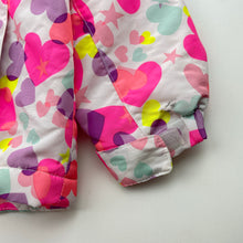 Load image into Gallery viewer, Girls The Children's Place, colourful hooded jacket / coat, EUC, size 2,  