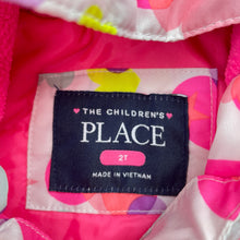 Load image into Gallery viewer, Girls The Children's Place, colourful hooded jacket / coat, EUC, size 2,  