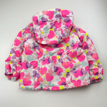 Load image into Gallery viewer, Girls The Children's Place, colourful hooded jacket / coat, EUC, size 2,  