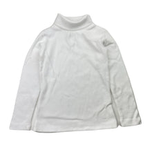 Load image into Gallery viewer, Girls Target, ribbed skivvy / roll neck top, mark under collar, FUC, size 5,  