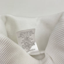 Load image into Gallery viewer, Girls Target, ribbed skivvy / roll neck top, mark under collar, FUC, size 5,  