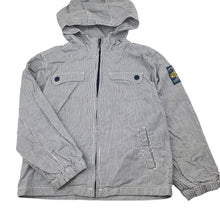 Load image into Gallery viewer, Boys Osh Kosh, striped cotton jacket / coat, GUC, size 7-8,  