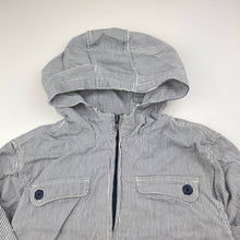 Load image into Gallery viewer, Boys Osh Kosh, striped cotton jacket / coat, GUC, size 7-8,  