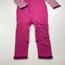 Load image into Gallery viewer, Girls Bonds, pink stretchy romper, GUC, size 2,  
