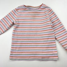 Load image into Gallery viewer, Girls KID, ribbed organic cotton blend top, FUC, size 1,  