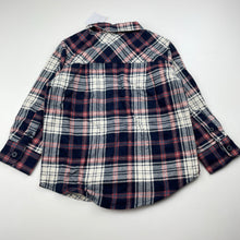 Load image into Gallery viewer, Boys H&amp;T, flannel cotton long sleeve shirt, NEW, size 2,  