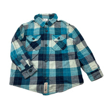Load image into Gallery viewer, Boys Target, flannel cotton long sleeve shirt, GUC, size 2,  