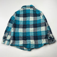 Load image into Gallery viewer, Boys Target, flannel cotton long sleeve shirt, GUC, size 2,  