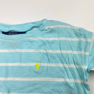 Girls Polo Ralph Lauren, lightweight cotton drop-shoulder long sleeve top, GUC, size 5,  
