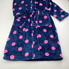 Load image into Gallery viewer, Girls Target, soft fleece dressing gown / bath robe, L: 75cm, EUC, size 5,  