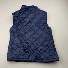 Load image into Gallery viewer, Girls Funky Babe, navy lightweight vest / sleeveless jacket, GUC, size 5,  