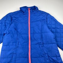 Load image into Gallery viewer, Girls Miss Understood, blue quilted jacket / coat, GUC, size 10,  
