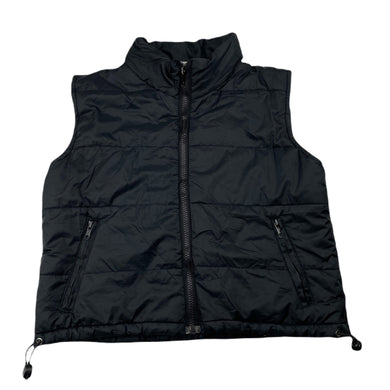 Boys Shock Resistant, black puffer vest / sleeveless jacket, GUC, size 10,  
