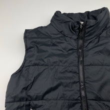 Load image into Gallery viewer, Boys Shock Resistant, black puffer vest / sleeveless jacket, GUC, size 10,  