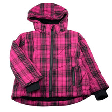 Load image into Gallery viewer, Girls Lily &amp; Dan, fleece lined hooded jacket / coat, EUC, size 2,  