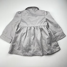 Load image into Gallery viewer, Girls Blue Sky, lightweight silk / polyester jacket, L: 40cm, EUC, size 2,  
