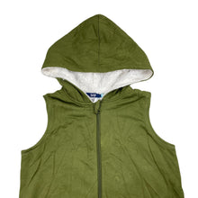 Load image into Gallery viewer, Boys Lily &amp; Dan, fleece lined sleeveless zip hoodie sweater, EUC, size 8,  