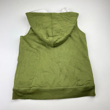 Load image into Gallery viewer, Boys Lily &amp; Dan, fleece lined sleeveless zip hoodie sweater, EUC, size 8,  
