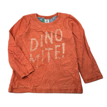 Load image into Gallery viewer, Boys Target, orange cotton long sleeve top / tee, FUC, size 6,  