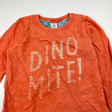 Load image into Gallery viewer, Boys Target, orange cotton long sleeve top / tee, FUC, size 6,  