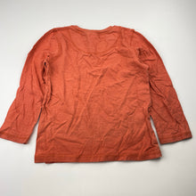 Load image into Gallery viewer, Boys Target, orange cotton long sleeve top / tee, FUC, size 6,  