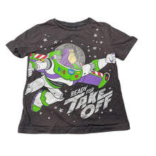Load image into Gallery viewer, Boys Disney, Toy Story Buzz Lightyear cotton tee, wash fade, FUC, size 4,  