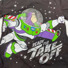 Load image into Gallery viewer, Boys Disney, Toy Story Buzz Lightyear cotton tee, wash fade, FUC, size 4,  